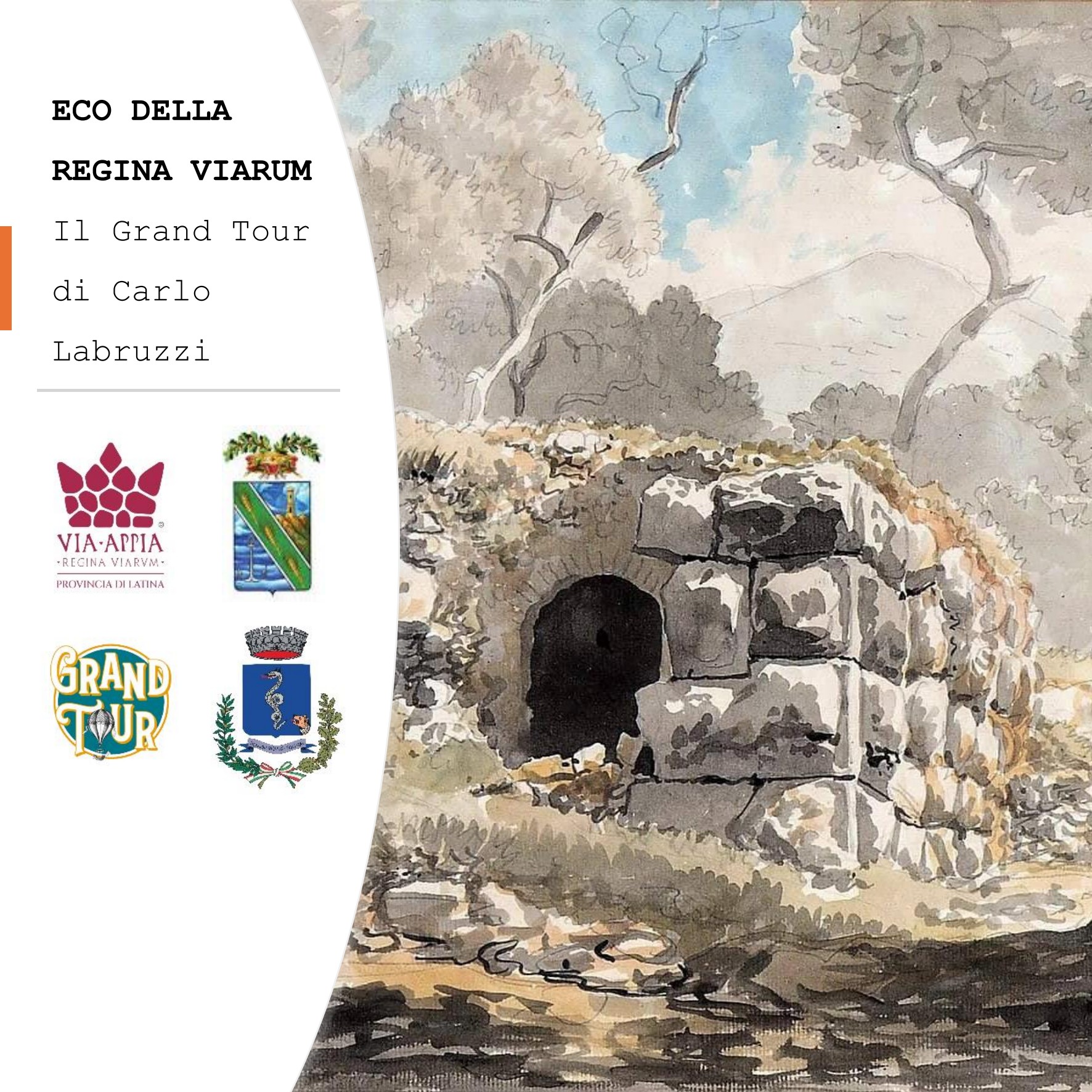 Eco della Regina Viarum — Il Grand Tour di Carlo Labruzzi